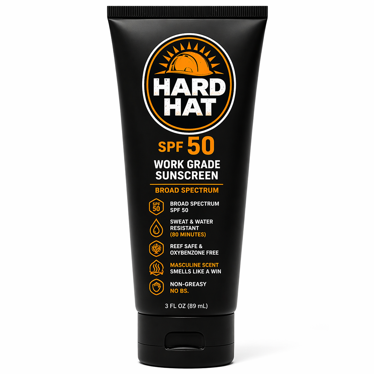 Hard Hat Sunscreen SPF 50 – Work Grade Protection